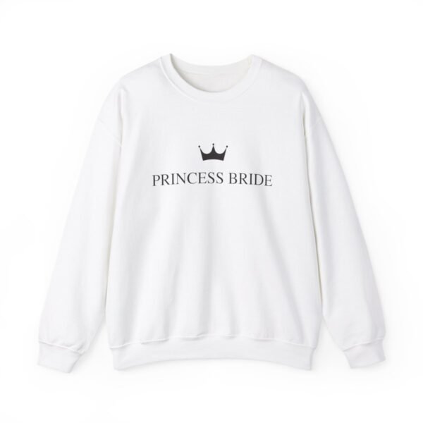 white bride sweatshirt