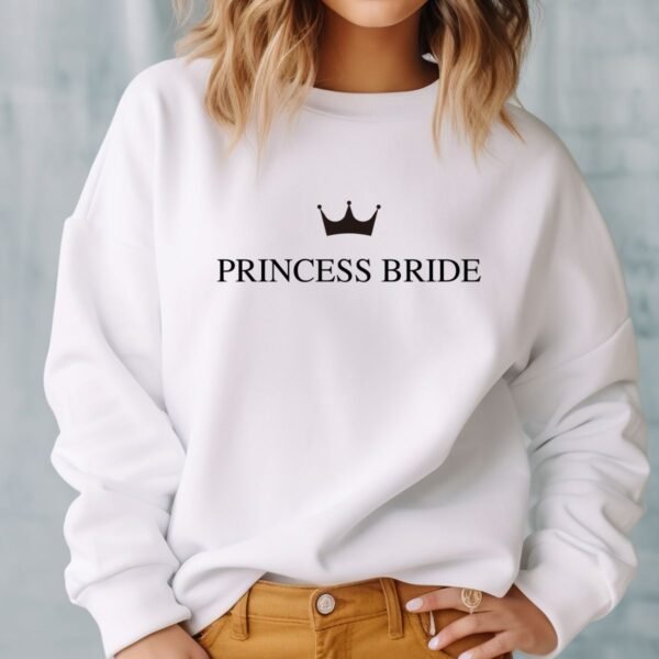 WHITE BRIDE SWEATSHIRT